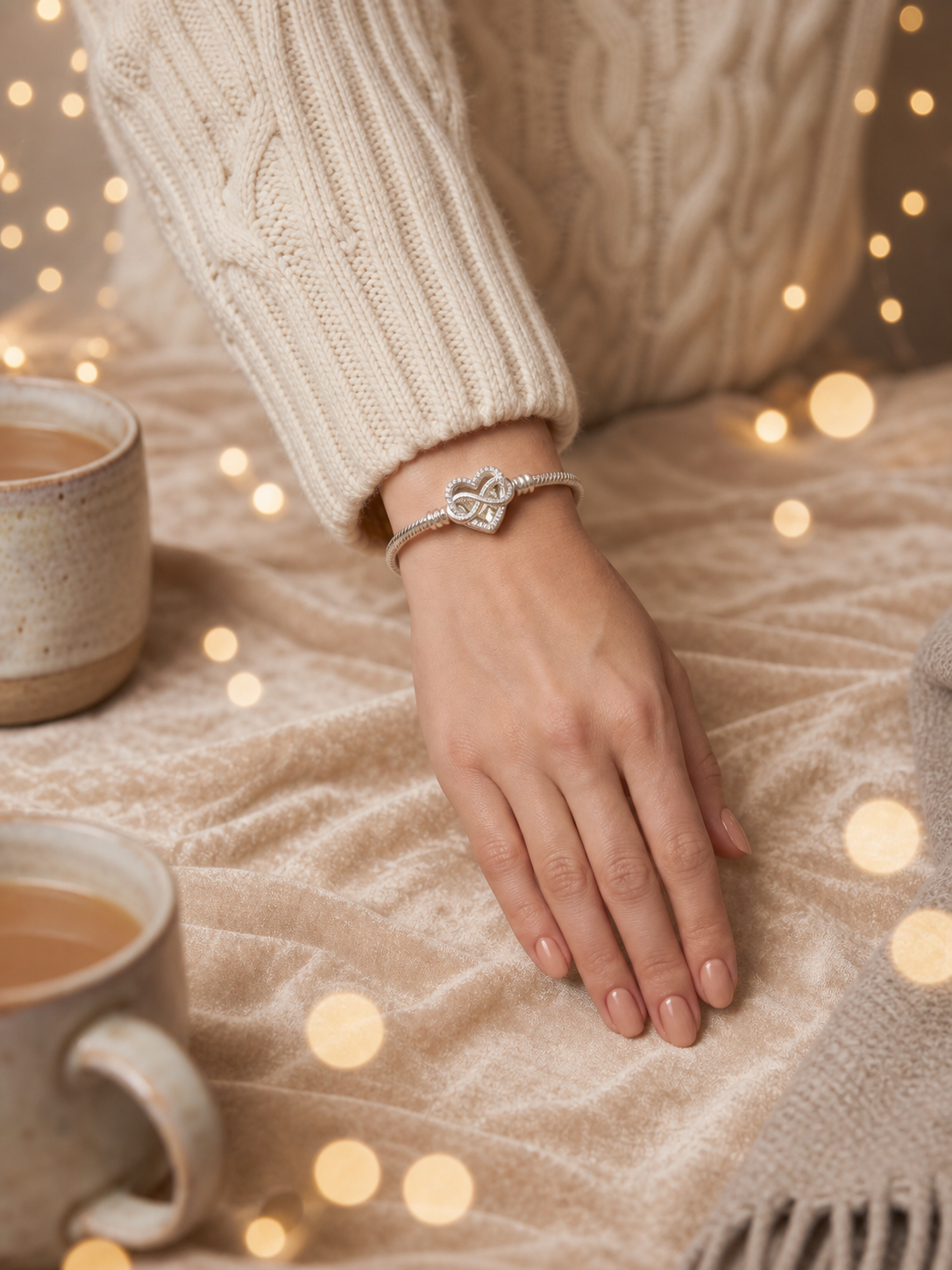 Evermore Infinity Heart Bracelet